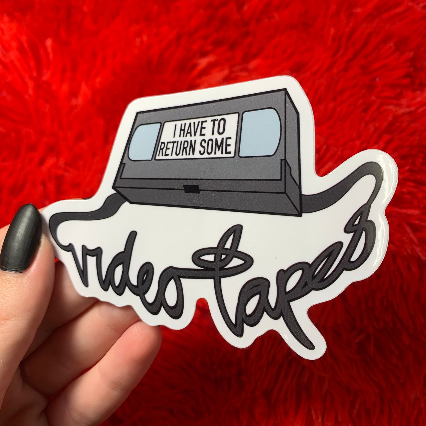 Sticker - Video Tapes