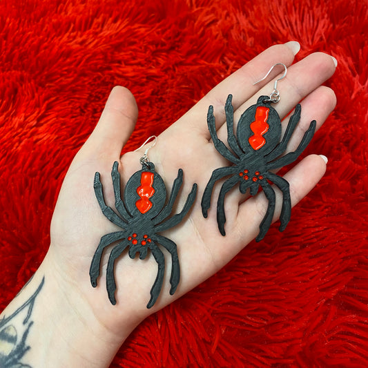 Earrings - Katipo Spider